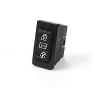 Push Button Switch 3 In1 12V 20A Universal Car 5pins DPDT Power Door Glass Switch Door Lock Control Plastic Black Switches Electric Replacement