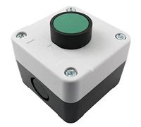 Push Button Switch Box LQ Industrial ABS Weatherproof Momentary Push Button Switch Station Box One Button Exterior Opener XDL55-B101