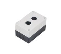 Push Button Switch Control Station Box 22mm 12345 Hole Button Switch Control Box BX1/BX2/BX3/BX4/BX5/BX6 Waterproof And Dustproof Button Box(White,4-hole 22mm)