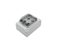 Push Button Switch Control Station Box 5/6/7P Button Switch Box With Protective Cover Outdoor Plastic Waterproof IP67 Power Control Protection(6 Holes)