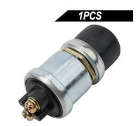 Push Button Switch for Ignition Starter, Heavy Duty Momentary On/Off Control Switch 50A 12V 24V, IP55 Waterproof Rubber Button with Screw Terminal, 16mm Panel Cutout