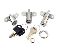 Push Button Window Cabinet Lock for Sliding Door Bathroom Tool Cabinet Box Home Accessories JA50 G 1Pcs(32mm Key Different B)