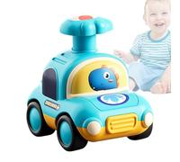 Push Car for ,Push Car, Dinosaur Car Toy, Press Vehicle For, Push and Go Vehicle Toy with Whistle, Concept Press Car Toys