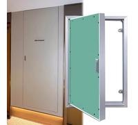 Push Catch Plumbing Access Doors, 26 30 32 36 in Width Heavy-Duty Attic Door for Pipes & Electrical Wiring, 65 70 75 80 88 90 Cm Height Hidden Inspection Door(16x32in/400x800mm)
