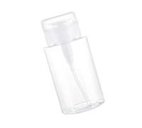 Push Down Dispenser Empty Refillerble Bottle Fliped Top Caps For Nails Polish Travel Cosmetics Packaging Bottle