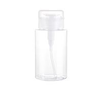 Push Down Dispenser Refillable Liquid Containers for Salon, Hospital, Travel Use Cosmetic Packaging Empty Bottle Refillable Liquid Travel Containers