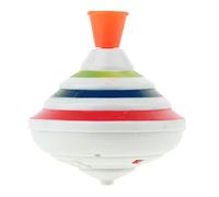 Push Down Light Up Spinning Top with Music and Flashing Spinner - Gyroscopes Peg-top Hand Spinning Gift for Kids with Button Cell