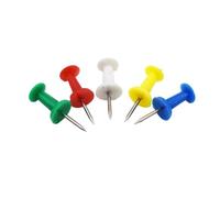 Push Drawing Map Pins Multi-Colored Thumb Tacks Notice Cork Board Push Pins 38 Pieces Colourful