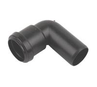 Push-FIT 90° Conversion Bend Black 90° 32MM, Polypropylene Construction, No Solvent Welding Required, 1 in Pack