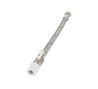 Push-FIT Flexible TAP CONNECTORS with Valve 15MM X 1/2" X 300MM, Demountable & Reusable, In4Sure Joint Recognition for Secure Joints, 2 in Pack