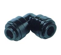 Push Fit Plastic Couplings Metric Equal Elbows 12MM Pack Qty 5