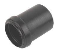 Push-FIT Reducer Black 40MM X 32MM, Polypropylene Construction, Easy to Install Push-Fit Seal System, 1 in Pack