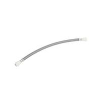 Push-FIT Straight Flexible Hose 15MM X 15MM X 500MM, Demountable & Reusable, Push-Fit, Polymer Braid, 1 in Pack