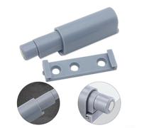 Push for Open Cupboard Catch Damper and Kitchen for Cabinet Doors Soft Close Buffer Latch Having Magnetic Seal Invisible Rubber Tip No Ha