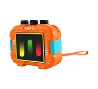 Push Game, Fun Interactive Challenge, 5x3.5cm, Handheld Light Up Press Push Rhythm Game, Fidget Toys With Sound, Portable Stress-Relief, For Home Travel Relaxation Concentration