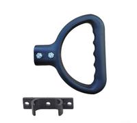Push Handle for Folding Wagon and Camping Cart Replacement, Compatible with Various Trolley Interfaces and Designed for Outdoor Rugged Use (Oval buckle)