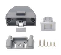 Push Handle Lock Kit | Cabinet Combination Latch - Multifunctional Safety Combination Keyless Lock, for Small Doors, Cabinets, Bathroom