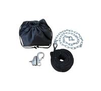Push Industries 104.161 PWC Anchor Line Rigging Kit w/Chain & Self-Locking Hook for 2.2 lb Cooper Style Anchors
