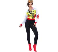 Push It Pop Queen Ladies 1990s Retro Music Star Fancy Dress Costume