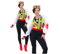 Push It Pop Queen Ladies 1990s Retro Music Star Fancy Dress Costume