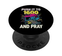 Push It To 1600 And Pray Analog Film Photography Camera PopSockets Adhesive PopGrip