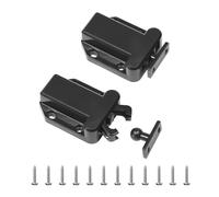 Push Latch Rebound Self-Locking Device with Automatic Pop-Up Function Cabinet Lock, Wardrobe Lock, Modern Home Lock, Hidden Lock, Household Lock (2 Packs)