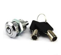 Push Lock 7 Pin Tubular Zinc Alloy, Two Keys Tubular Push Lock Construction For LED Game Console Locks Dual Key System(Mutually open)