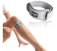 PUSH Med Patella Tendon Knee Strap - Knee Band for Tendonitis - Knee Brace - Assists Pain Relief Associated with Osgood-Schlatter Syndrome, Runners & Jumpers Knee