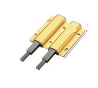 Push Open Door Catches Double Door Push to Open Magnetic Cabinet Catches Pack of 10 Multicolor Aluminum(Gold)