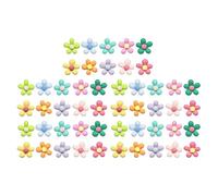 Push Pins Colorful Flower Designs Bulletin Boards Wall Art Wall Mounting Tacks School Classroom Stationery Set Flower