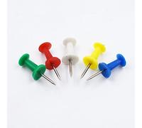 Push Pins Plastic Head Drawing Map Pins Multi-Colored Thumb Tacks Notice Cork Board Push Pins 40 Pieces Colourful Adorable Quality and Practicaldurable