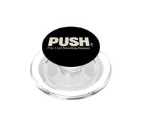 Push Pray Until Something Happens Christian Faith PopSockets PopGrip for MagSafe
