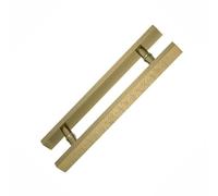 Push Pull Door Handle, Stainless Steel Anti-Slip & Fingerprint-Resistant, 200kg Load Capacity, Ideal for Cabinet and Bathroom Closet, Hole Spacing 80cm