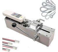 Push Pull Force Tester - Digital Display Test Bench with Adjustable Clamp, 150mm Stroke for Laboratories, Schools, and Scientific Research