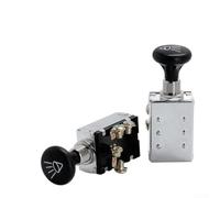 Push Pull Headlight Switch 12V 15A for Golf Cart for ezgo - Metal On Off Light Control Button with Terminals - Fitment OEM 4034 Replacement(4-pin 3-Position)