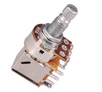 Push Pull Potentiometer Switch Control Pot for Electric Guitar Bass B50K Silver B50K 2 pcs