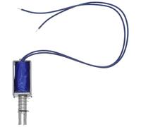 Push Pull Solenoid Electromagnet, 2a 10mm Travel Iron Silver | Compact yet Powerful, Responsive Switching, for Robotic Arms, Boat Lights, Security Equipment