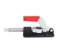 Push Pull Toggle Clamp Heavy Duty Stable Clamping Force Quick Fixing Fixture for Welding Equipment Installation and Woodworking Projects Made of Iron and Plastic (36330M)