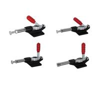 Push Pull Type Toggle Clamp Quick Release Alloy Steel Hold Down Clamp with 227kg or 386kg Holding Capacity for Welding Jigging and Repair(GH-304C)