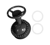 Push Start Button Cover,3D Steering Wheel Interior Accessories,Push Button Start Cover - for Car SUV Truck Long Distance Travel Driving