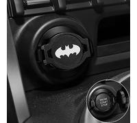 Push Start Button Cover,Car Engine Push to Start Accessories,Car Ignition Button Cover,Flip-Top Design,Suitable for Various Models(Black)