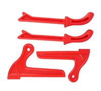 Push Stick,Push Block,Bandsaw Push Stick,Table Saw Push Stick,Timber Push Stick 4Pcs Safety Plastic Woodworking Protective Hand Saw Push Sticks Tool For CarpentryRed (Red)