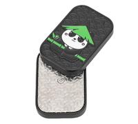 Push Tard Toy, Animal Pattern Stress Relief Push Alloy Sliding Zinc with Storage Bag to Wait for Meditation (Black)