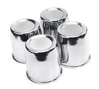 Push Thru Metal Wheel Centre Cap 3.27''/83mm Fit For 3.27" Trailer/Truck Rims Center Bore,3.46" Tall Hub Cap In Chrome Plated, Push In From Front Of Wheel 4pcs