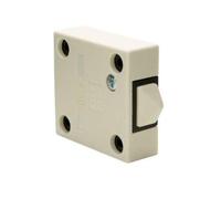 Push To Break Door Switch Cupboard Switch Wardrobe Switch Black or White Surface (White)
