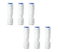 Push to Connect Check Valve, 1/8in to 1/4in Elbow, Backstop One Way Inline Quick Push to Connect for RO System, Water Purifier and Water Dispenser