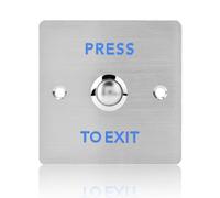 Push to Exit Release Touch Button - Door Exit Access Push Button Release Button for Access Control Lock