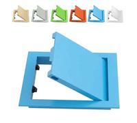 Push to Open Access Panel Door for Wall Ceiling 200x200mm 300x450mm Drywall Access Panel Aluminum Inspection Hatch for Plumbing, Electrical, HVAC Magnetic Closure(Blue,200x350mm)