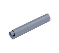 Push-to-Open Cabinet Latch with a Spring-Loaded End Plunger, B | Gray Elongated Latch Housing, Press-to-Open Function From the End Plunger, for Cabinet Door Assemblies Without