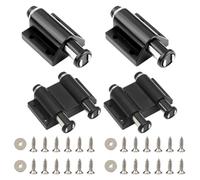 Push to Open Door Catch, 4PCS Magnetic Touch Latches, Pressure Touch Release Catches for Cabinet Cupboard Wardrobe Room Kitchen Bathroom (E)